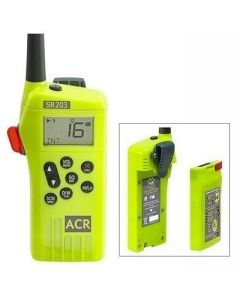 Acr Sr203 Gmdss Survival Radio WReplaceable Lithium Battery-small image