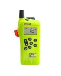 Acr Sr203 Gmdss Survival Radio WReplaceable Lithium Battery Rechargable Lithium Polymer Battery Charger-small image