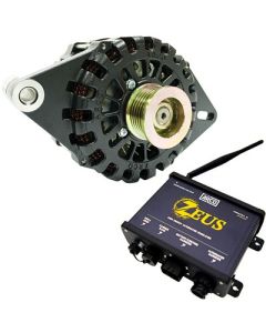 Arco Zeus A800048v 8kw 12 Single Foot Alternator WIsolated Ground Zeus HighEnergy Alternator Regulator-small image