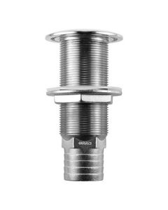 Attwood Stainless Steel Scupper Valve Barbed 112 Hose Size-small image