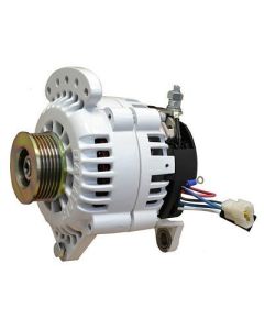 Balmar Alternator 120 Amp 12v 4 Dual Foot Saddle K6 Pulley WIsolated Ground-small image