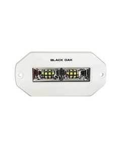 Black Oak Pro Series 4 Flush Mount Spreader Light White Housing-small image
