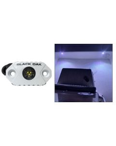 Black Oak Rock Accent Light White White Housing-small image