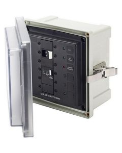 Blue Sea Sms Surface Mount System Panel Enclosure 120240v Ac50a Elci Main 1 Blank Circuit Position-small image