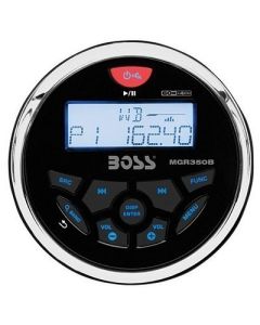 Boss Audio Mgr350b Marine Gauge Style Radio Mp3CdAmFmRds Receiver-small image