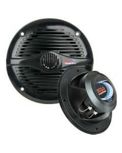 Boss Audio Mr50b 525 Round Marine Speakers Pair Black-small image