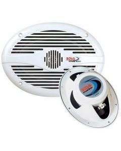 Boss Audio Mr690 6 X 9 Oval Marine Speakers Pair White-small image
