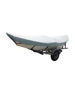 Carver PolyFlex Ii StyledToFit Boat Cover F16 Drift Boats Grey-small image