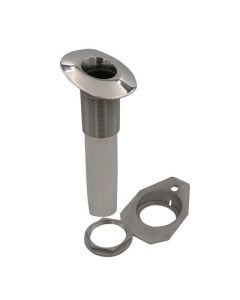 CE Smith Screwless Flush Mount Rod Holder 15 Degree Black Liner No Logo-small image