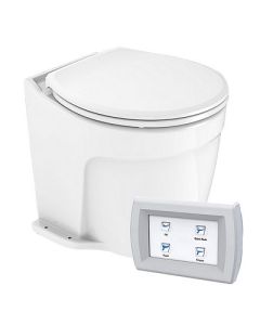 Commodore Deluxe Flush Electric Toilet WSolenoid Valve Fresh Water Pump-small image