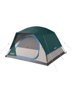 Coleman 4Person Skydome Camping Tent Evergreen-small image