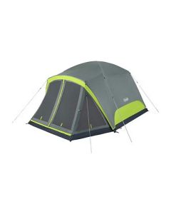 Coleman 6Person Skydome Camping Tent WScreen Room Rock Grey-small image