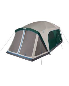 Coleman 12Person Skydome Camping Tent WScreen Room Evergreen-small image