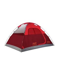 Coleman 4Person Flatwoods Ii Lightweight Dome Camping Tent Red-small image