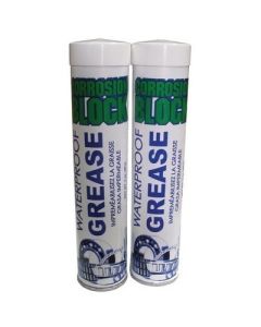 Corrosion Block High Performance Waterproof Grease 2 3oz Cartridges NonHazmat, NonFlammable NonToxic-small image