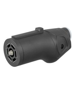 Curt HeavyDuty 7Way Rv Blade Connector Plug Trailer Side-small image