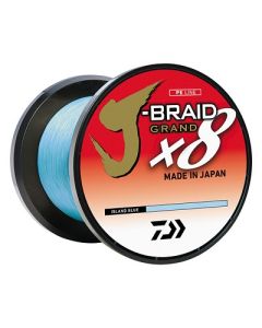 Daiwa JBraid X8 Grand Braided Line 10 Lbs 300 Yds Island Blue-small image