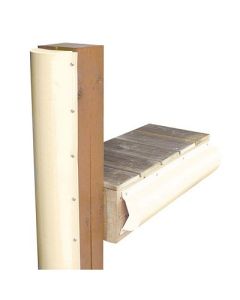 Dock Edge Piling Bumper One End Capped 6 Beige-small image