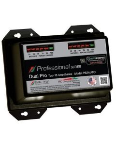 Dual Pro Ps2 Auto 15a 2Bank LithiumAgm Battery Charger-small image