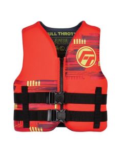 Full Throttle Youth RapidDry Life Jacket Red-small image