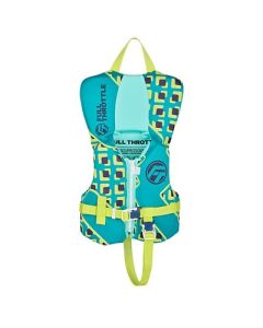 Full Throttle Infant Rapid Dry Life Jacket Aqua-small image