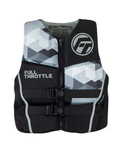 Full Throttle MenS RapidDry FlexBack Life Jacket Xl BlackGrey-small image