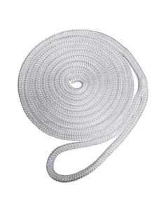 Robline Premium Nylon Double Braid Dock Line 34 X 35 White-small image