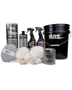 Flitz 5Gallon Black Bucket Detailers Kit-small image