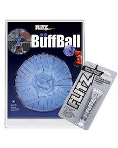 Flitz Buff Ball Extra Large 7 White W176oz Tube Flitz Polish-small image