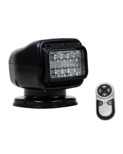 Golight Gt Series Led Hybrid Light Permanent Mount WHardwired Dash Mount Remote 12v Black-small image