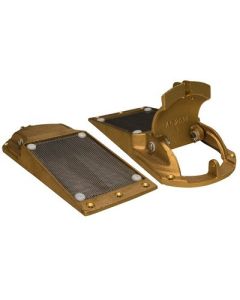 Groco Perforated Hull Strainer WAccess Door 2 Max ThruHull-small image