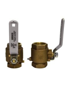 Groco 2 Npt Bronze InLine Ball Valve-small image