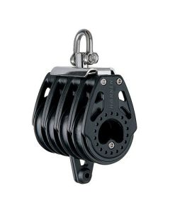 Harken 57mm Quad Block Swivel, Center Becket-small image