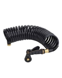 Hosecoil Commercial Pilot Pro 25 Hose Kit WBoat Bumper Metal Body Nozzle-small image