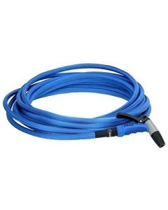 HoseCoil 75&#39; Blue Flexible Hose Kit with Rubber Tip Nozzle-small image