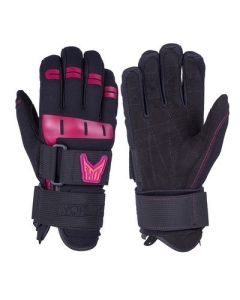 Ho Sports Wakeboard WomenS World Cup Gloves BlackPink XLarge-small image