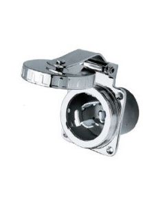 Hubbell Hbl504ss Ss Inlet 50a 125/250v - Boat Electrical Component-small image