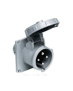 Hubbell M4100b12r 100a 125/250v Inlet - Boat Electrical Component-small image