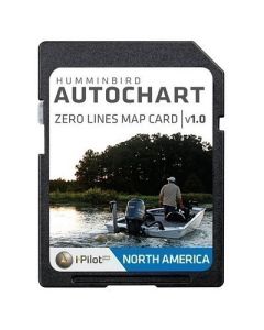 Humminbird AutoChart Zero Lines Map Card - Mapping & Cartography-small image