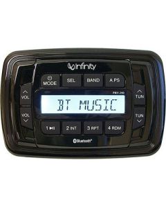 Infinity PRV250 AM/FM/BT Stereo Receiver - Boat Audio Entertainment-small image