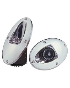 Innovative Lighting Docking, Hull, BackUp Led Lights Chrome-small image