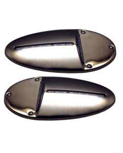Innovative Lighting Led Docking Light Mirrored Stainless Steel Pair-small image