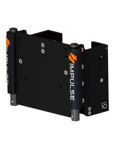 Impulse Xl 10 Set Back Electric Jack Plate WStandard Control Black Anodize-small image