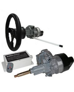 Intellisteer Type S FStraight Shaft Helms FCable Steered Boats WDash Mounted Wheel-small image