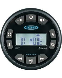Jensen 3 Jms3rtl Bluetooth AmFmWbUsb Waterproof Stereo Black-small image