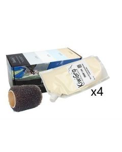 Kiwigrip 4 1 Liter Pouches Cream W4 Roller-small image
