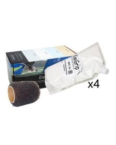 Kiwigrip 4 1 Liter Pouches White W4 Roller-small image