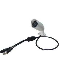 KJM Mini Bullet Camera, 800TVL, White C30 - Waterproof -small image
