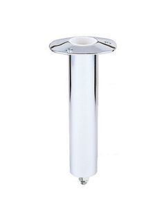 LeeS 0 Degree Stainless Steel Swivel Base Flush Mount Rod Holder 225 Od X 105 Tube-small image