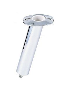 LeeS 15 Degree Stainless Steel Swivel Base Flush Mount Rod Holder 225 Od X 105 Tube-small image